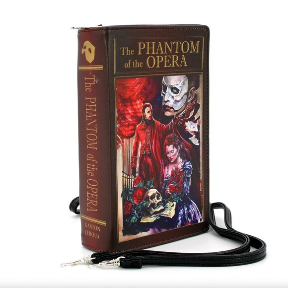 The Phantom of the Opera Book Cover Crossbody Purse - Picture 3 of 7
